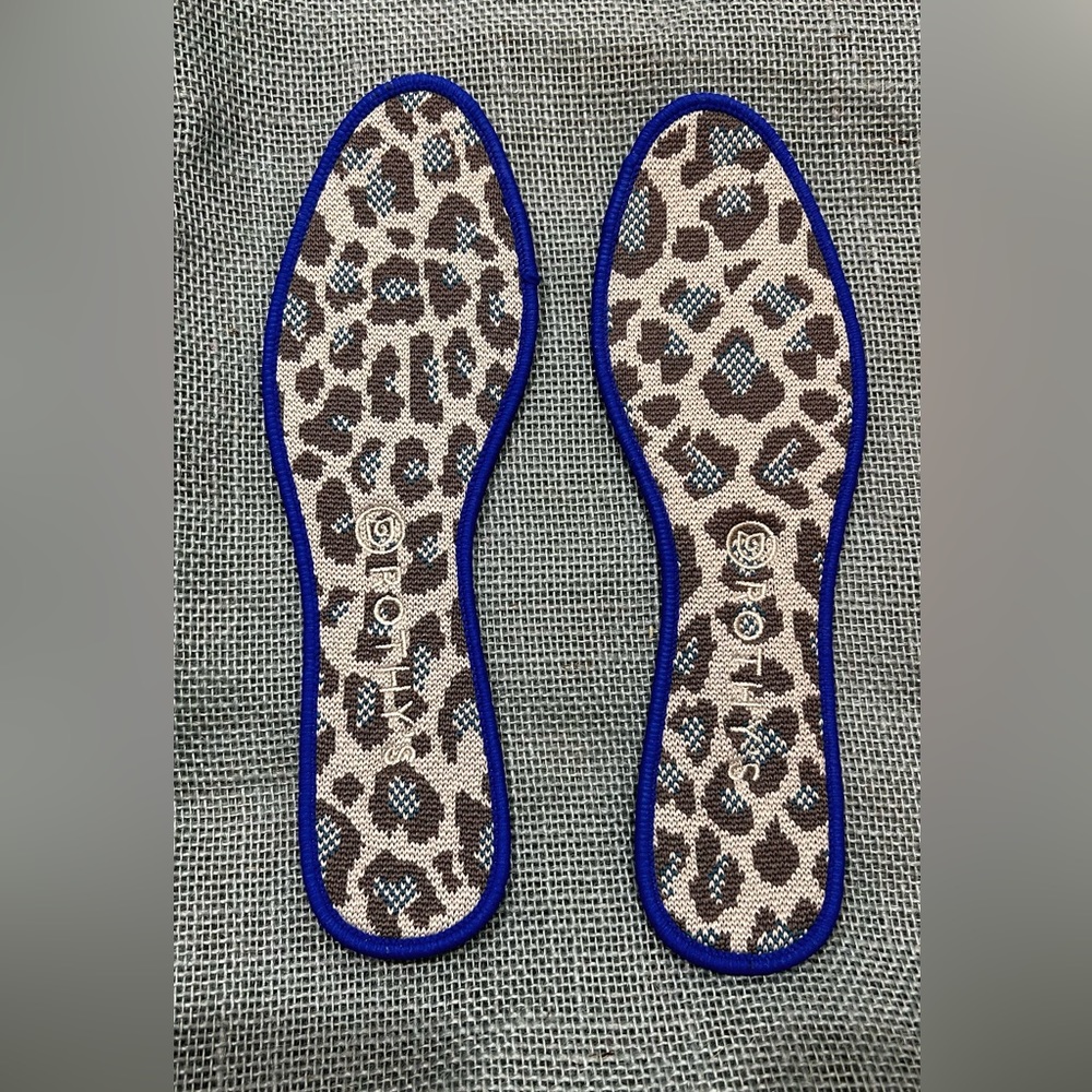 Rothy’s blue gray insoles. Size 10 flats. Very good used condition.